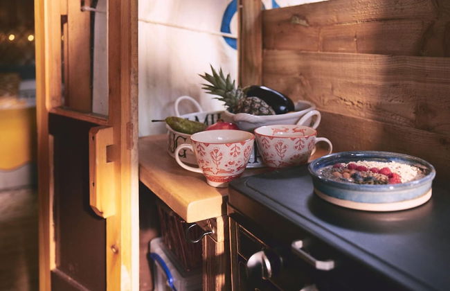 Mushroom Yurt set in 4 Acres of Woodland and Lakes - Foto 17