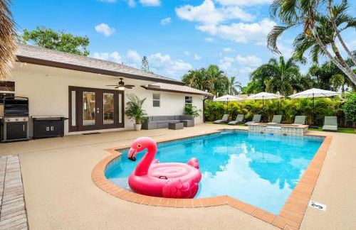 Delray Retreat Heated Pool Sauna Cold Plunge Games - Foto 1