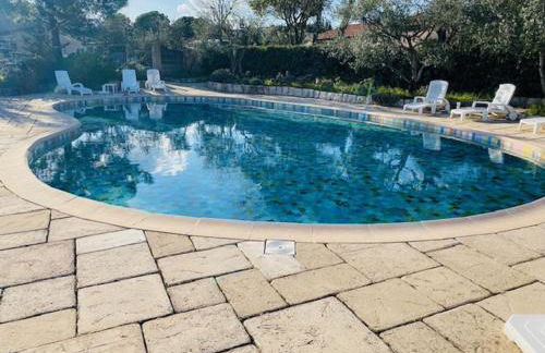 Location climatisée, piscine, animaux acceptés, jardin clôturé, parking, provence , wifi - Foto 36