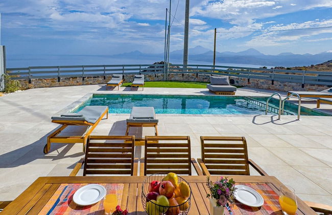 Gianna s Panoramic Seaview Twin Villas With Pools - Foto 56