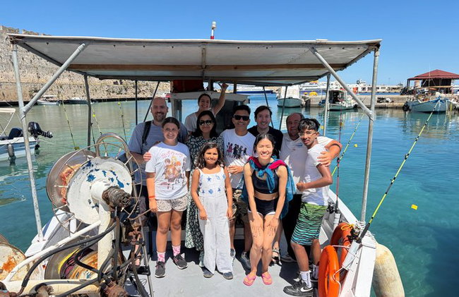 Battuta di pesca a Rodi con barbecue e nuoto - Foto 13