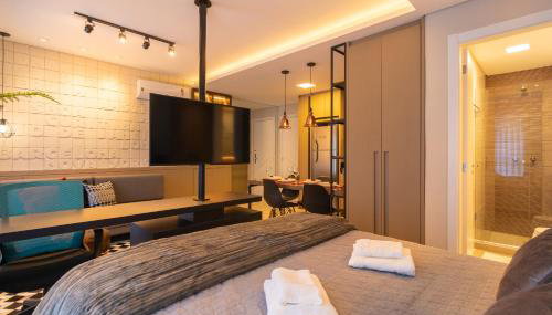 Luxuoso Apto Em Frente Ao Shopping Curitiba - Piscina, Academia e Sauna - Foto 4