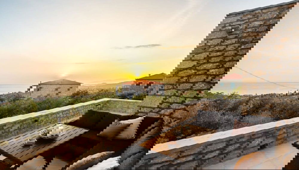 Mani Stone Villa A Paradise of Panoramic Views - Foto 1, Habitación