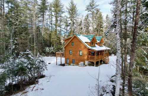 80PVR Log Home 20min to Bretton Woods AC Hot Tub wifi cable fireplace fire pit - Foto 32