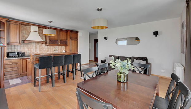 Top Floor z Widokiem na Morze by Downtown Apartments - Foto 3, Habitación