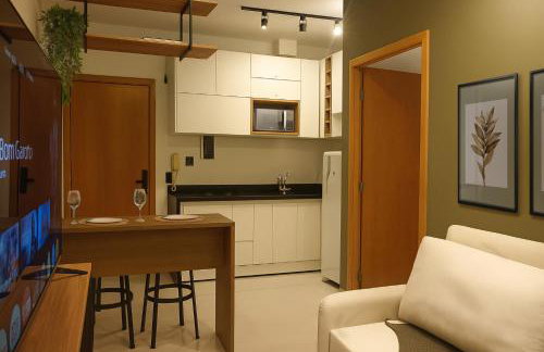 Apê super charmoso! Ar-condicionado e piscina - Foto 9