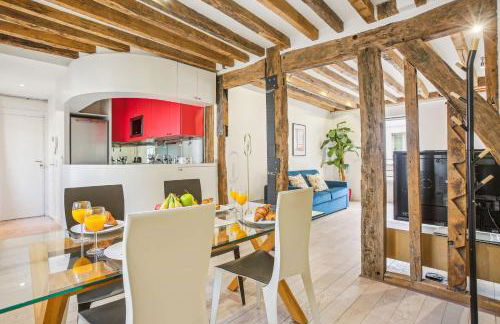 Heart of Paris & Pompidou - 1BR - Paris Vacation Rentals - Family only - Foto 10