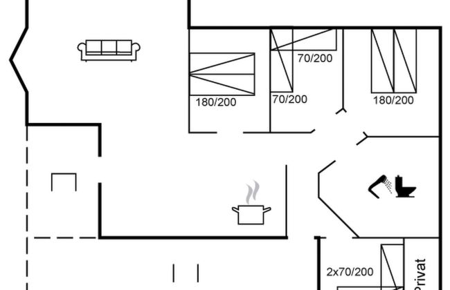 4 bedroom House in Toftlund with terrace - Photo 2