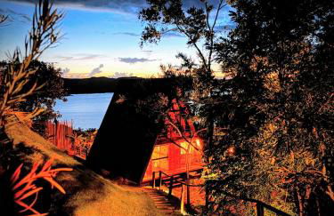 Chalé Recanto - ofurô, banheira, vista, cachoeira e lago em Alexânia - Foto 37
