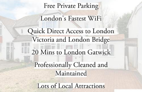 Large Comfy 4 Bedroom House, Ideal for Workers, FREE Parking - Foto 28