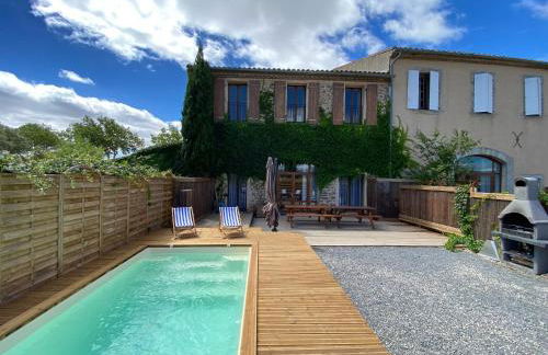 Maison indépendante, canal du Midi, Piscine - Photo 1