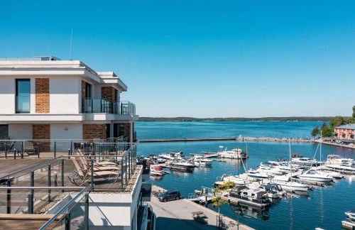 Müritz Utkiek - Apartment mit Seeblick & Balkon in der Hafenresidenz - Foto 23