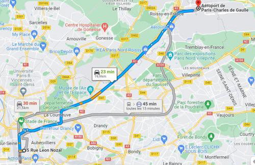 Paris-Stade De France 3 rooms Parking Metro - Foto 34