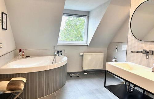 65qm Luxus Apartment mit Whirlpool Saarbrücken Uni Nähe - Foto 14