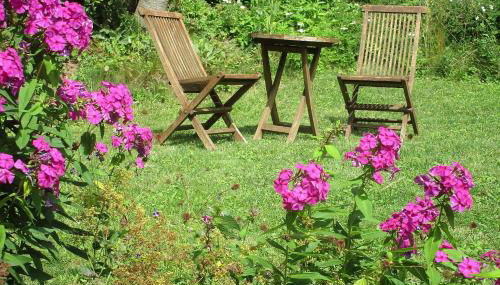 Ferienhaus Eulennest - Foto 4, Garden view