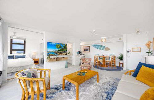 Diamond Head and Ocean views with King Bed and Parking - Foto 30