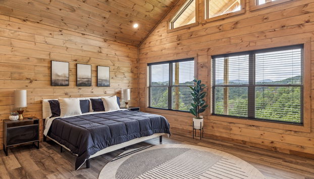 Jerne Ridge 7 Bedroom Cabin by RedAwning - Foto 5, Habitación