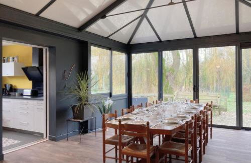 Grand Gîte Le Saule en Scie - 3 étoiles - Spa chauffé, 12 à 14 pers, jardin clos, 30 mn PuyduFou - Foto 3