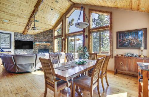 4 Mi to Snow Summit Cabin with Mtn Views and Decks - Foto 7