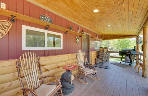 Trout Ponds and Sauna Unique Log Cabin in Freedom - Foto 29