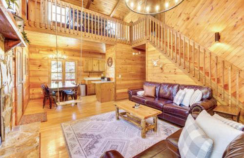 Secluded Cherry Log Cabin with Hot Tub and Swings! - Photo 6