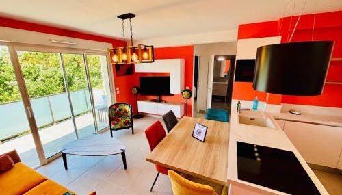 Haut Standing ACCÈS DIRECT MER 3min à pieds,Parking privée, Wifi, Netflix - Foto 3