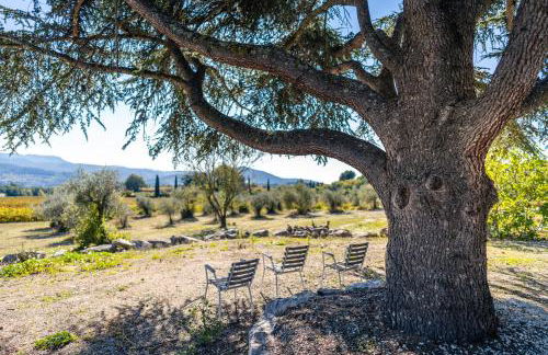 Gîte "La Sainte-Croix", Traditional Provencal House for 8 People, Private Swimming-Pool, Air-Conditioner, Beautiful Scenery - Photo 38