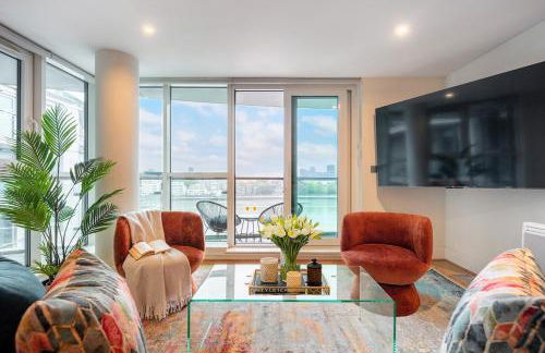 BEST THAMES VIEWS in TOWN! LARGE LUXXE NOMAD DESIGN FAMILY HOMES المساحة والأناقة تلتقي مع الراحة العربية - Foto 62