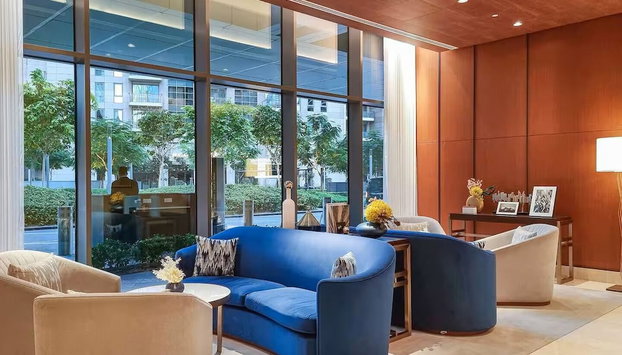 Vogue | Address Residences Downtown near Dubai Mall | Burj Khalifa - Foto 4, Zona de estar del vestíbulo