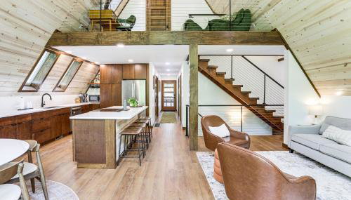 1 Mi to Resort Beach Alpine Lake A-Frame! - Foto 5