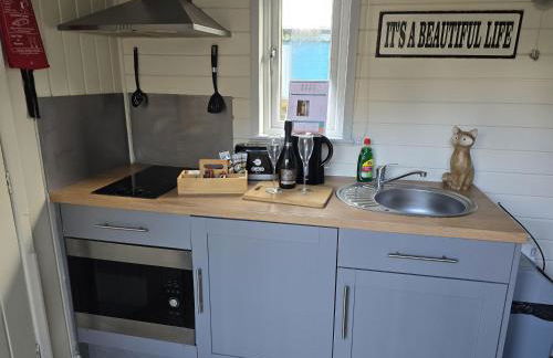 Glamping Hut - Sleeps 2 hot tub & parking - Foto 4