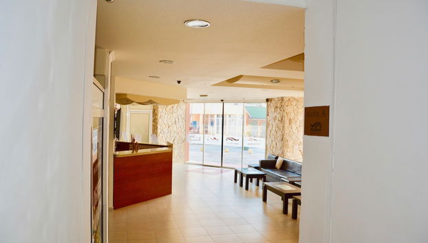 Zona de estar del vestíbulo