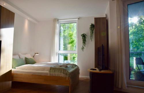 Stilvolle Wohnung mit Balkon & Parkplatz - Foto 6