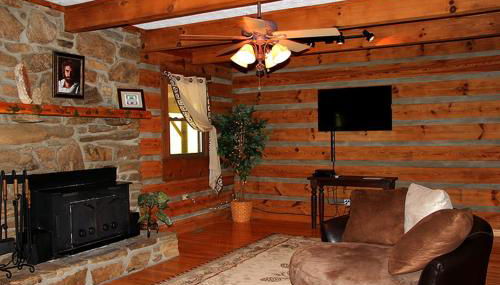 Rustic Log Cabin Rental with a Hot Tub near Asheville, North Carolina - Foto 2