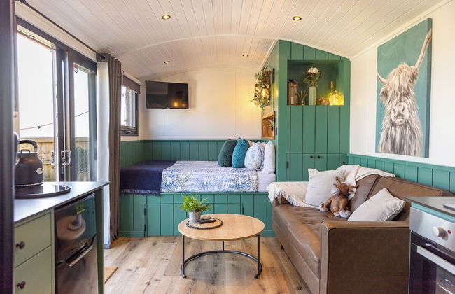 Willows Rest - 1 Bed Shepherd's Hut - Pentlepoir - Foto 11