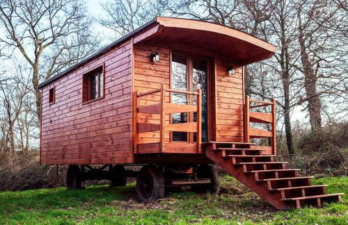 Évasion romantique en roulotte autonome avec confort moderne en pleine nature - FR-1-591-552 - Foto 1