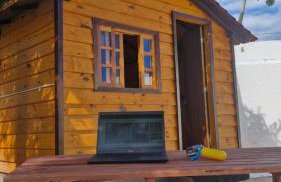 Chalé Pé na Areia - Conforto e Tranquilidade - Prainha Piratininga - Niterói - Foto 1