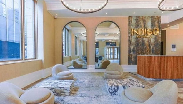 Sala de estar do lobby