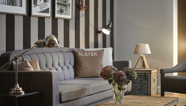 Zona de estar del vestíbulo