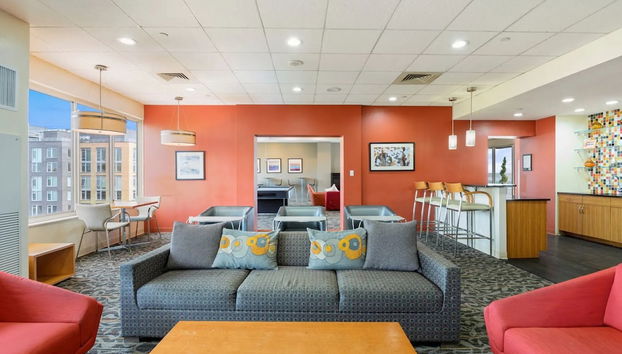 Sala de estar do lobby