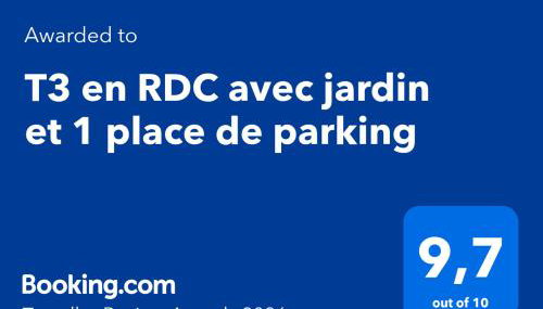 T3 en RDC avec jardin et 1 place de parking - Foto 2