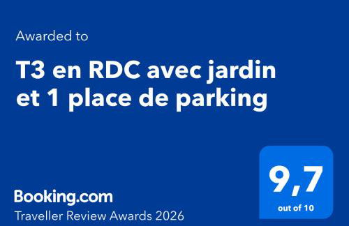 T3 en RDC avec jardin et 1 place de parking - Foto 11