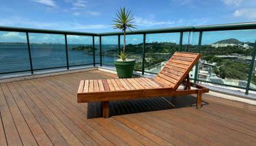 Flat Frente ao Mar em Camburi Rooftop com Piscina e Vista Incrível - Foto 3