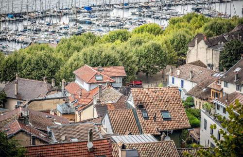 La Résidence Fleurie, vue sur le Lac Léman - Foto 51