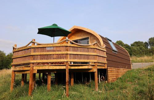 Ammonite Glamping Pod & Hot Tub - Foto 28