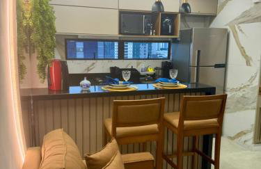 Flat VIP em Boa Viagem - Perto Aeroporto-Shopping Recife e Praia - check in 24h - wi-fi rápido - prédio piscina, coworking, academia e etc - Foto 3