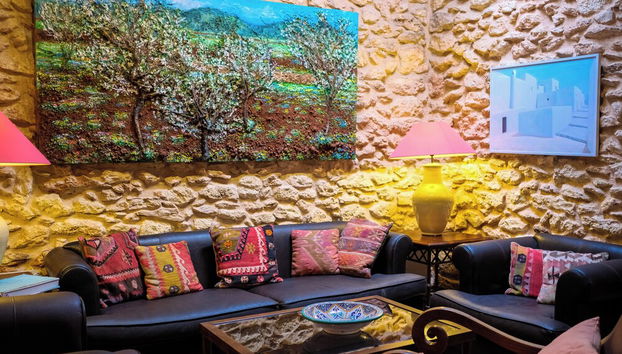 Zona de estar del vestíbulo