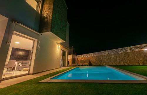 Villa Rosa-Soleada Villa Privada con Piscina Climatizada & WIFI en Tauro-Mogán - Foto 12