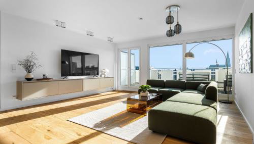 Exclusive penthouse - loft with private parking overlooking cologne cathedral - Photo 2