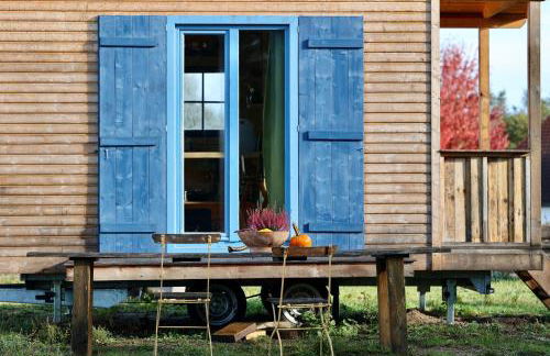 Autarker Schäferwagen mit Kamin ganzjährig nutzbar - Foto 1